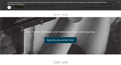 Desktop Screenshot of korthals-erodiertechnik.de